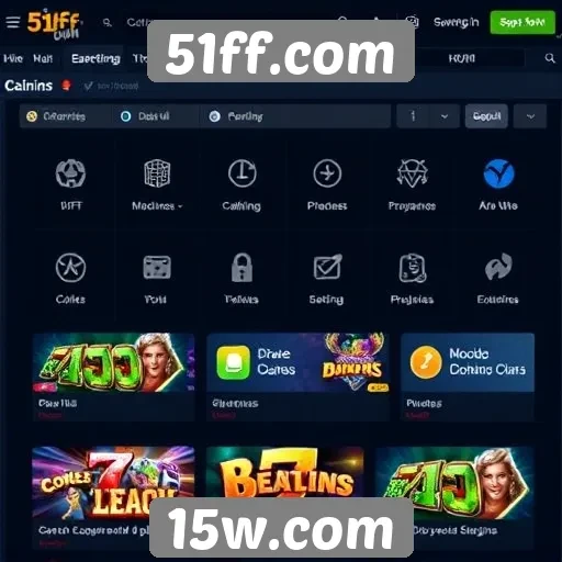 Exploração das funcionalidades do 51ff.com