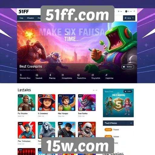 Avaliação da interface do 51ff.com